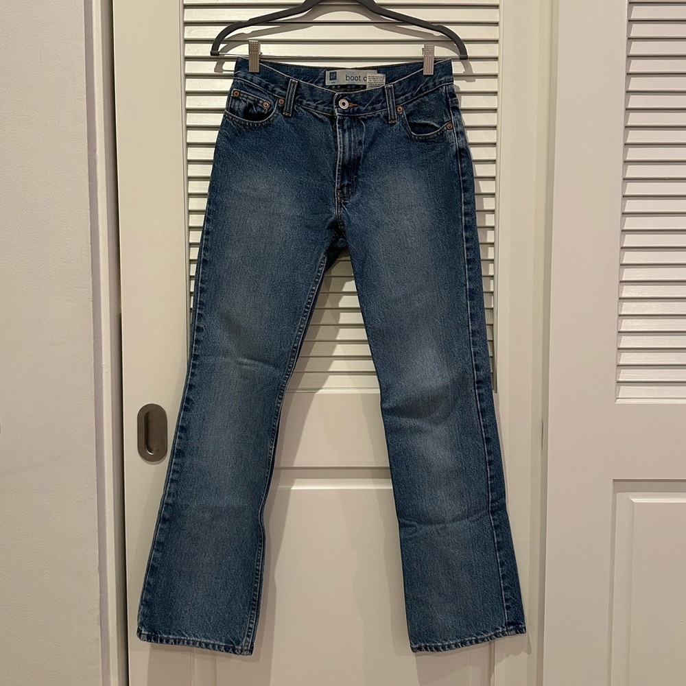 Low Rise Vintage Gap Bootcut Jeans